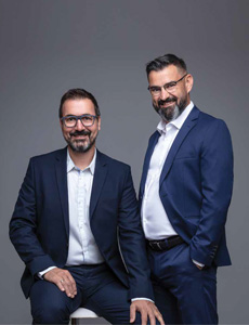 Iwan Gramatikoff, Co-Founder & Co-Director and Serge Garcia, Co-Founder & Co-Director, Edelweiss Service Consulting