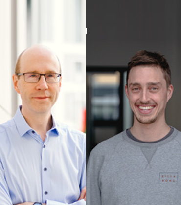 Sven Munk, Vice President of Sales & Marketing; Andreas Wunder, Head of Product, FoxInsights